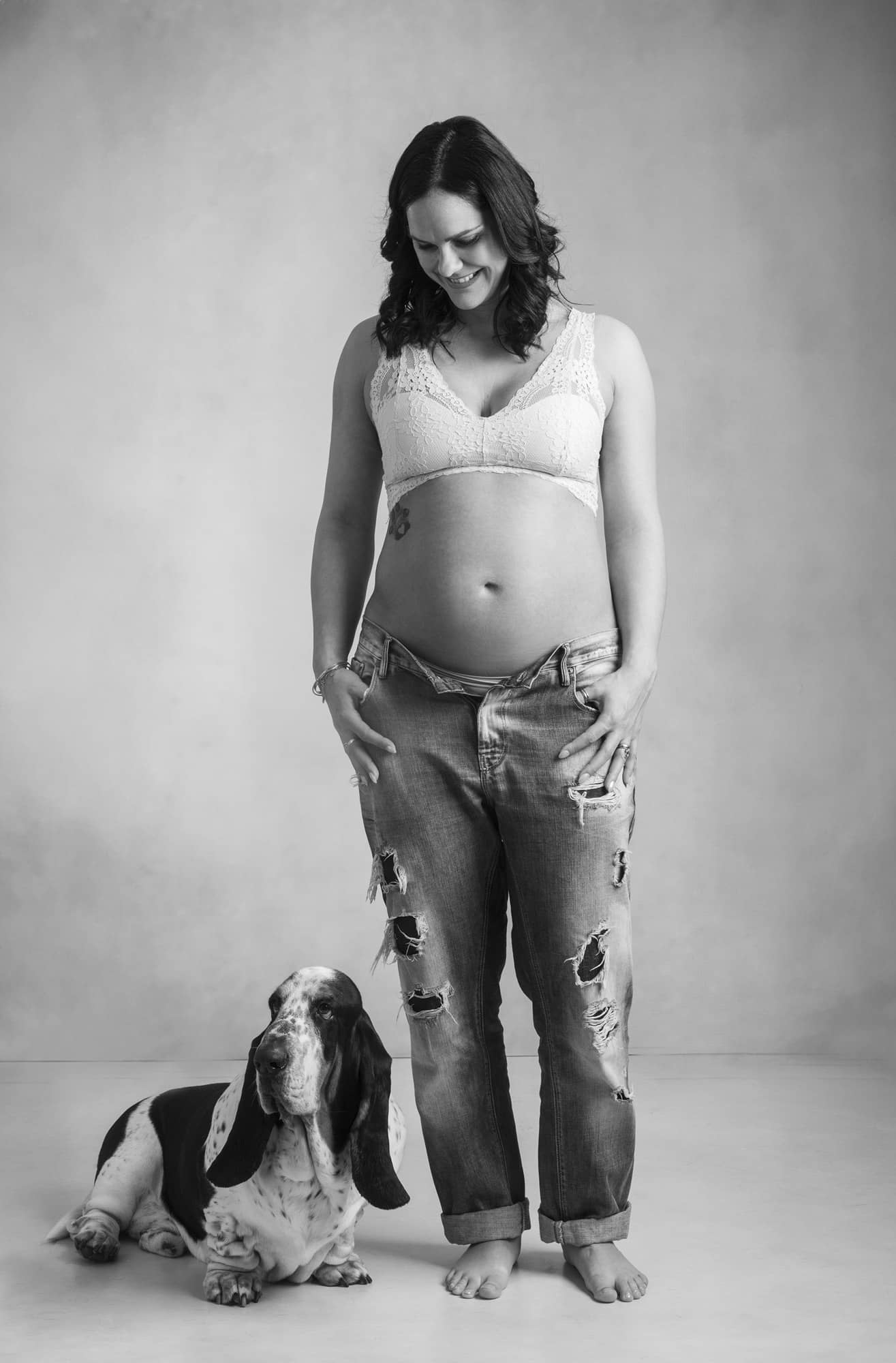 Servizio gravidanza con cane