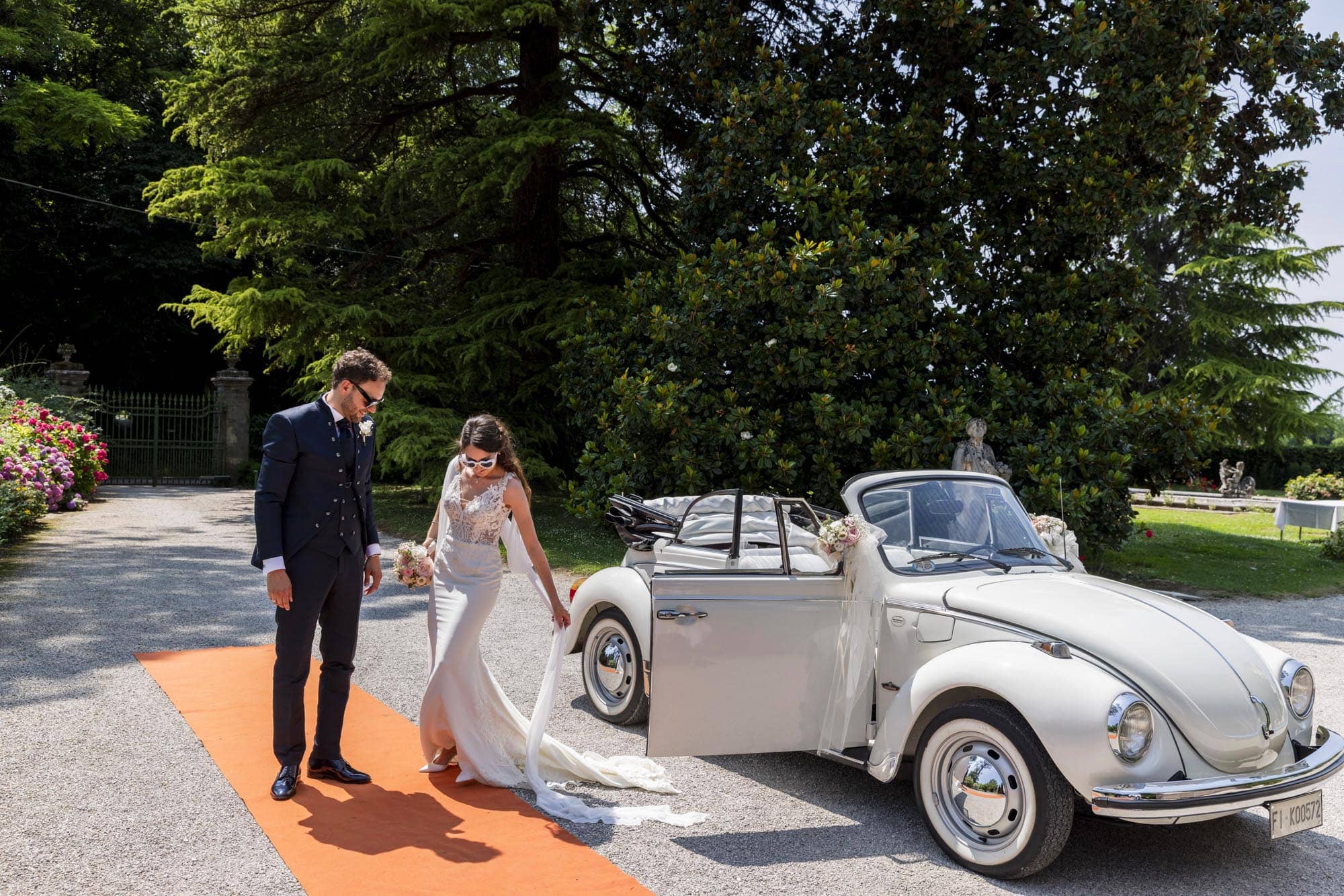 Servizio fotografico di matrimonio villa vitturi